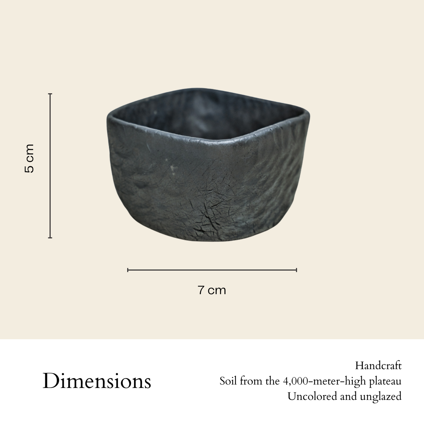 Heaven & Earth — Handmade Black Clay Fortune Cups (Set of 2)Oriental Teaware Gift